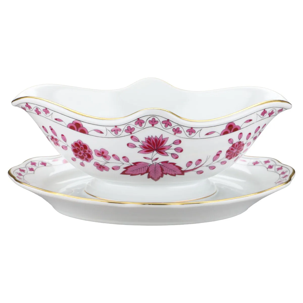 Sauciere mit Teller einteilig - Hutschenreuther Maria Theresia Linderhof