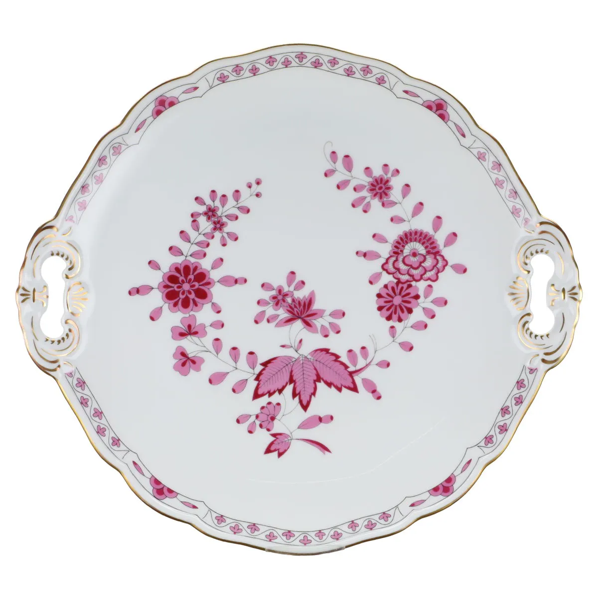 Kuchenplatte mit Griffen - Hutschenreuther Maria Theresia Linderhof