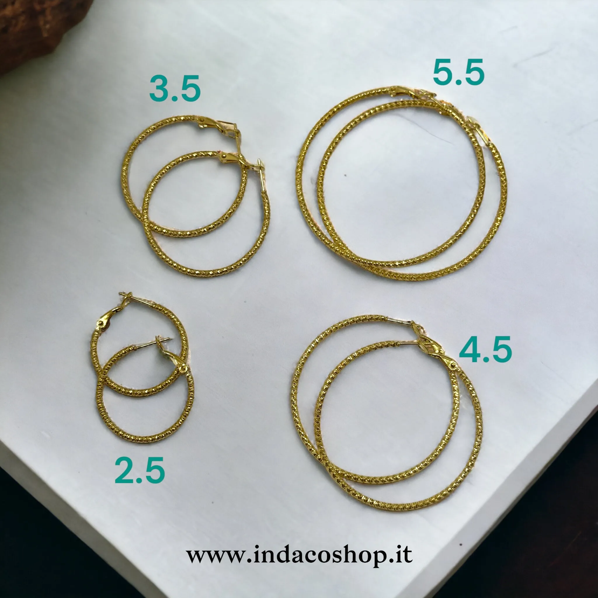 Cerchi trama diamantata