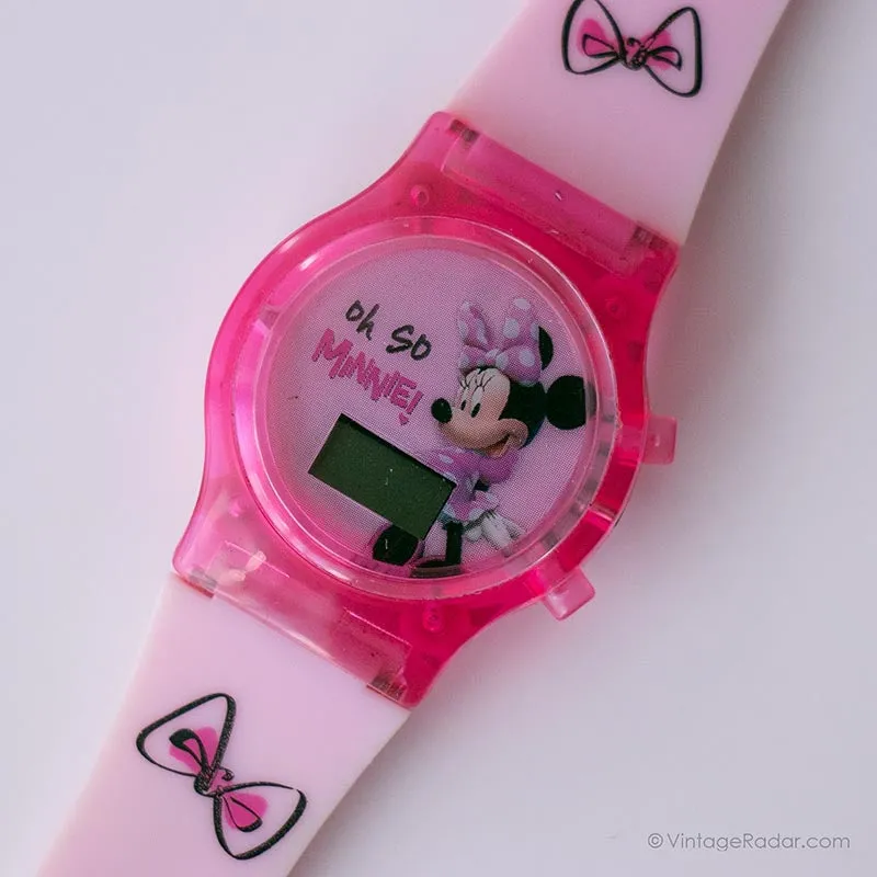 Watch Minnie vintage Disney | Digital da collezione Disney Orologio