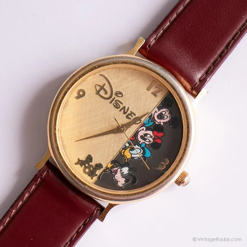 Anni '90 Disney Personaggi che guardano | Orologio Mickey, Minnie, Donald e Goofy