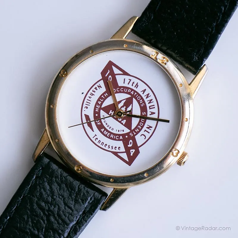 Watch NLC NLC vintage | Elegante orologio da tono d'oro