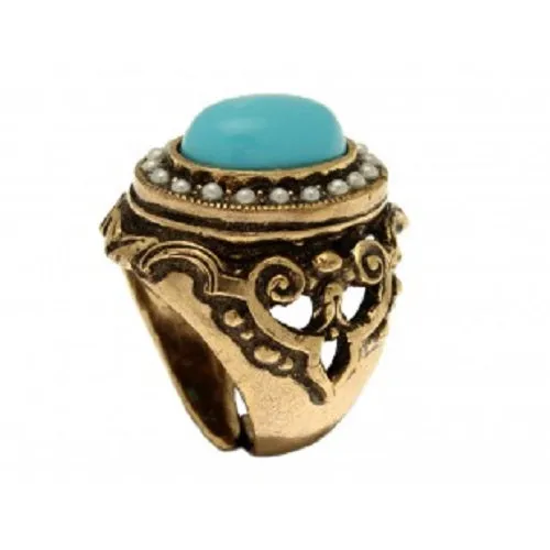 Anello Alcozer con turchese