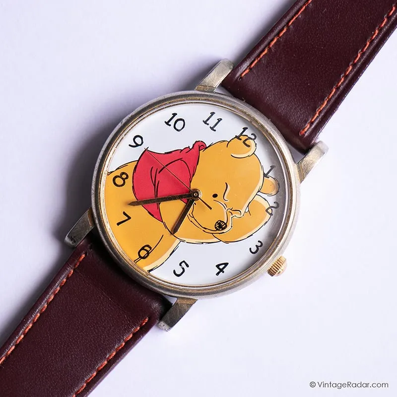 33 mm Timex Winnie the Pooh Disney Orologio al quarzo degli anni '90