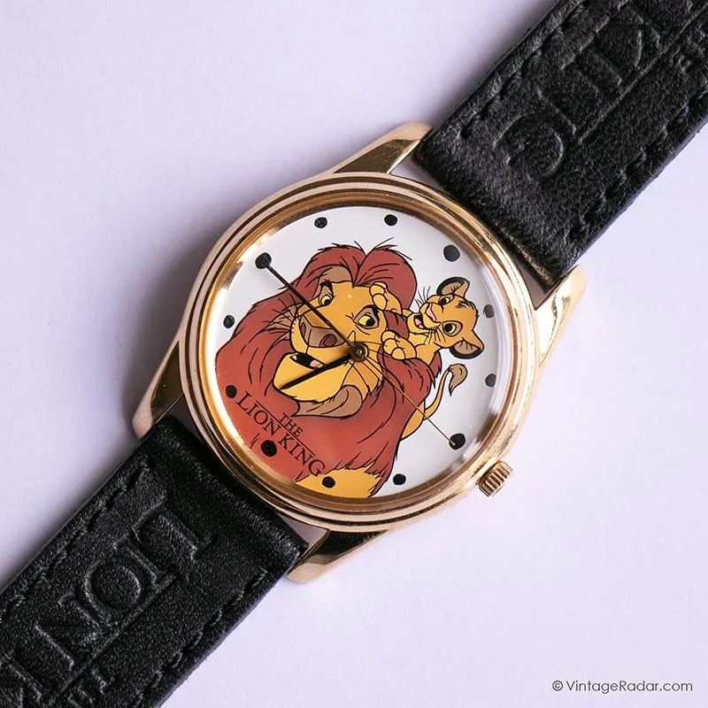 90s vintage retrò il re leone Timex Guarda | Vecchio Disney Orologi