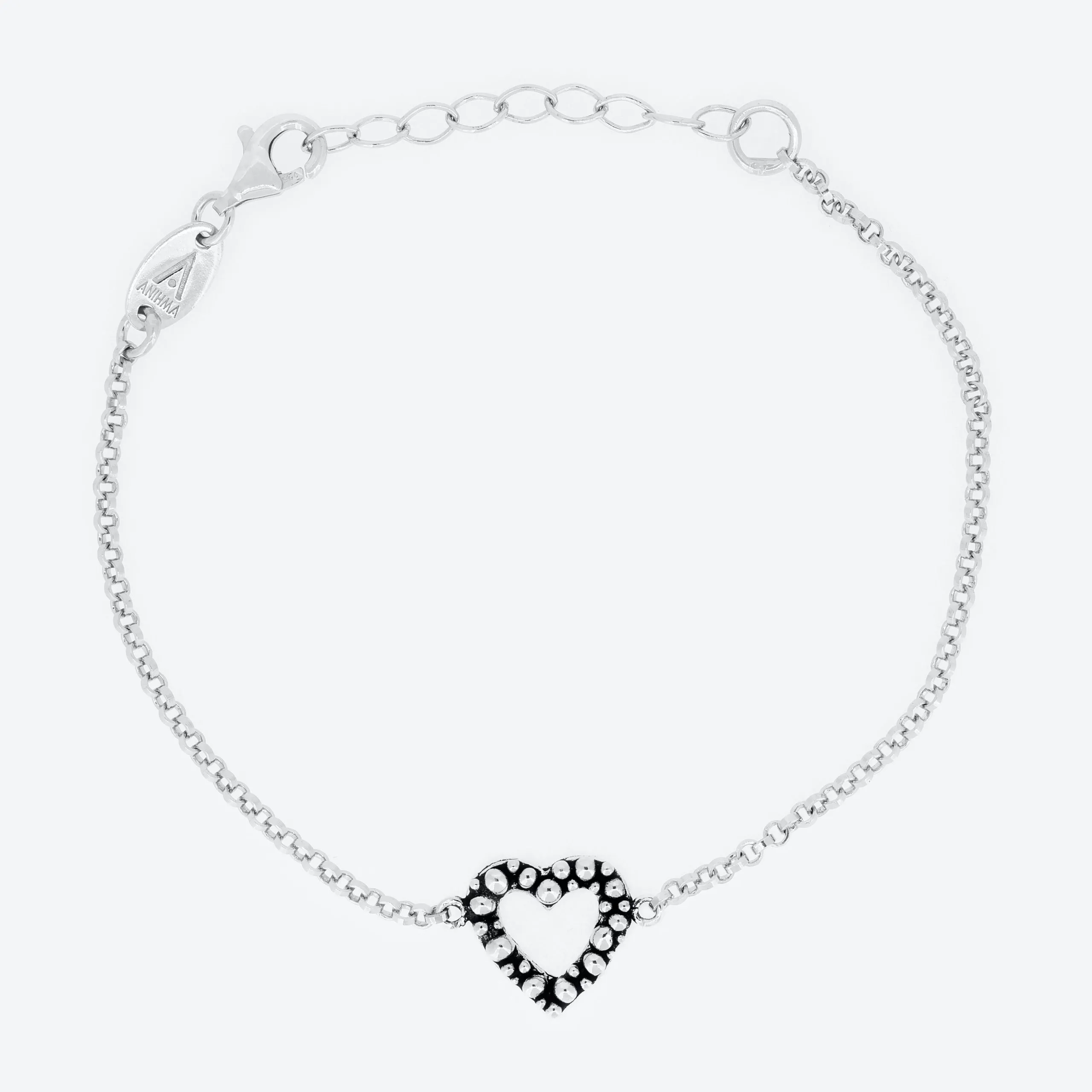 BRACCIALE CUORE PUNTINATO
