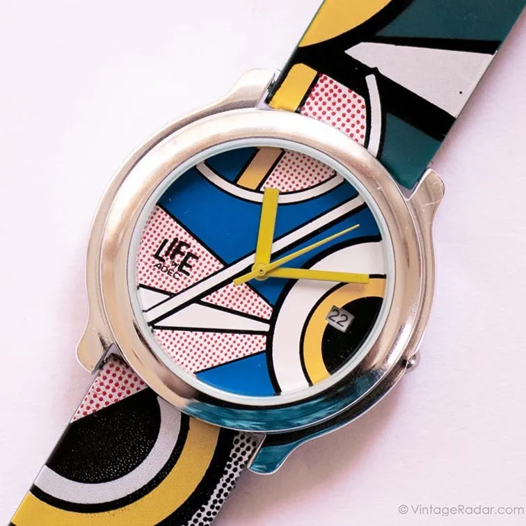 Vita geometrica di Adec Watch | Vintage Citizen Orologio al quarzo