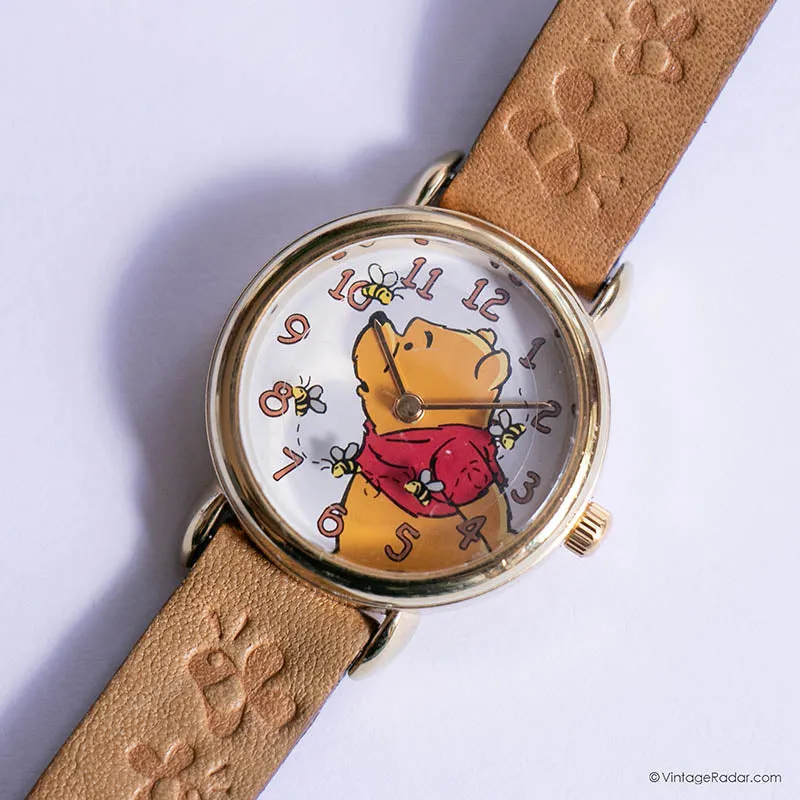 Vintage Disney Winnie the Pooh Guarda da Timex | Orologio da personaggio degli anni '90