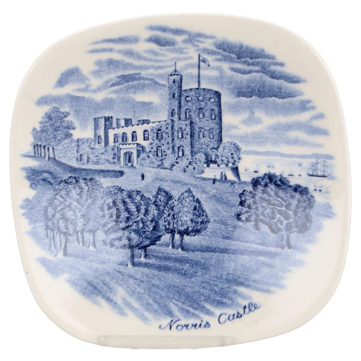 Minischälchen (Norris Castle) - Johnson Bros Old Britain Castles blau