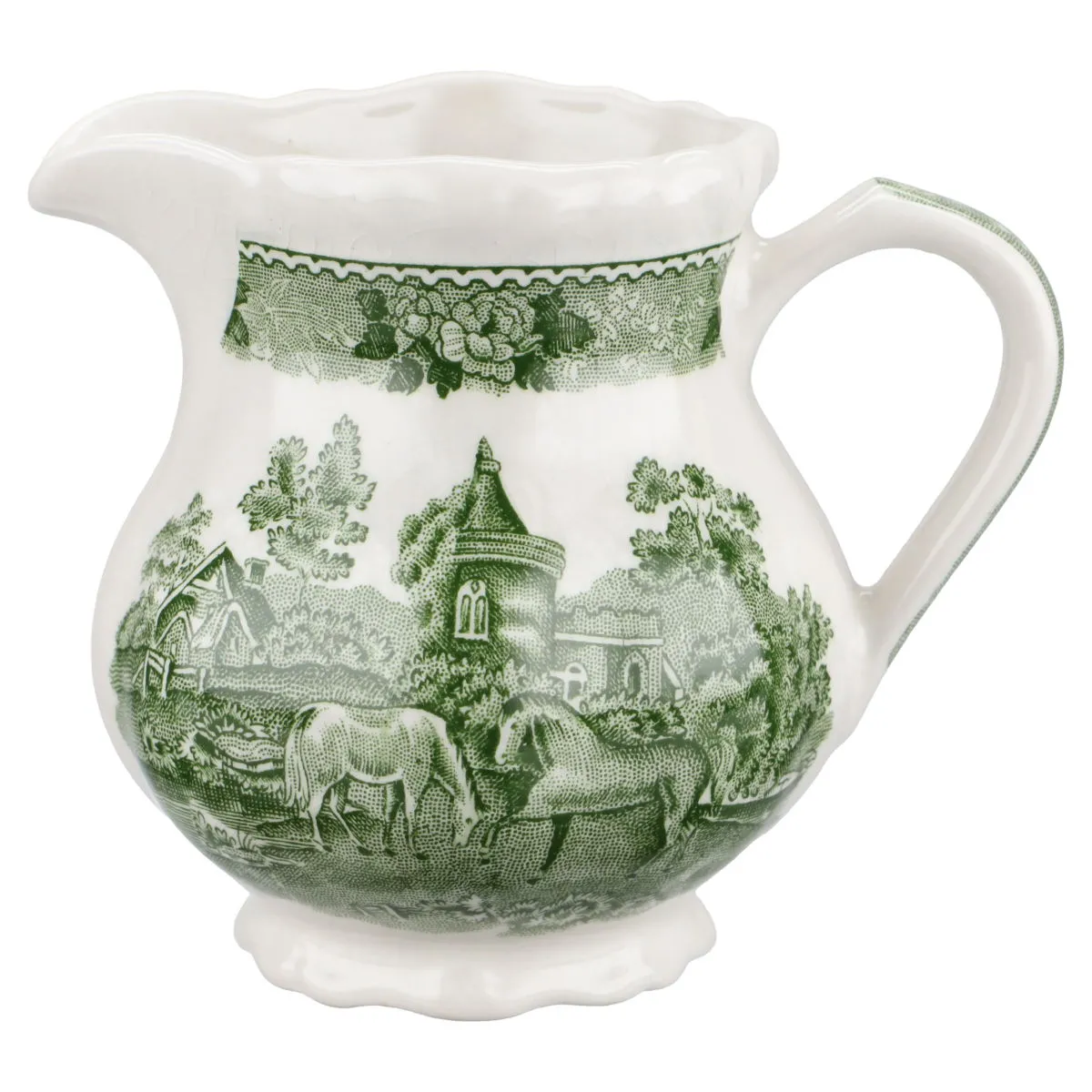 Milchkännchen - Adams English Scenic grün