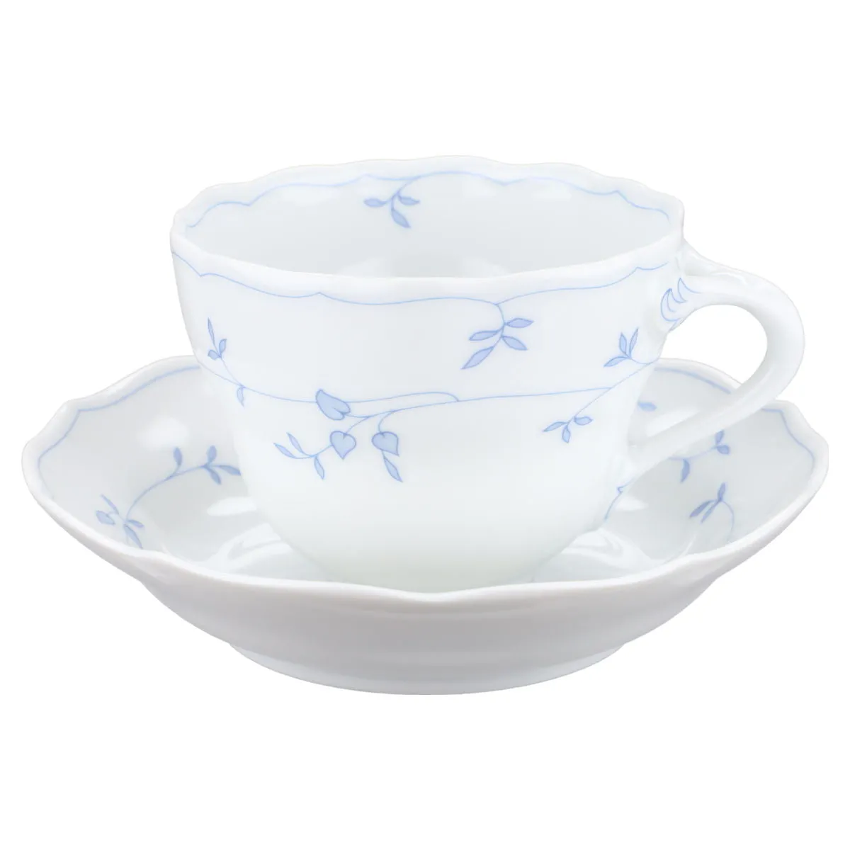 Kaffeetasse mit Untere - Hutschenreuther Maria Theresia Seehof