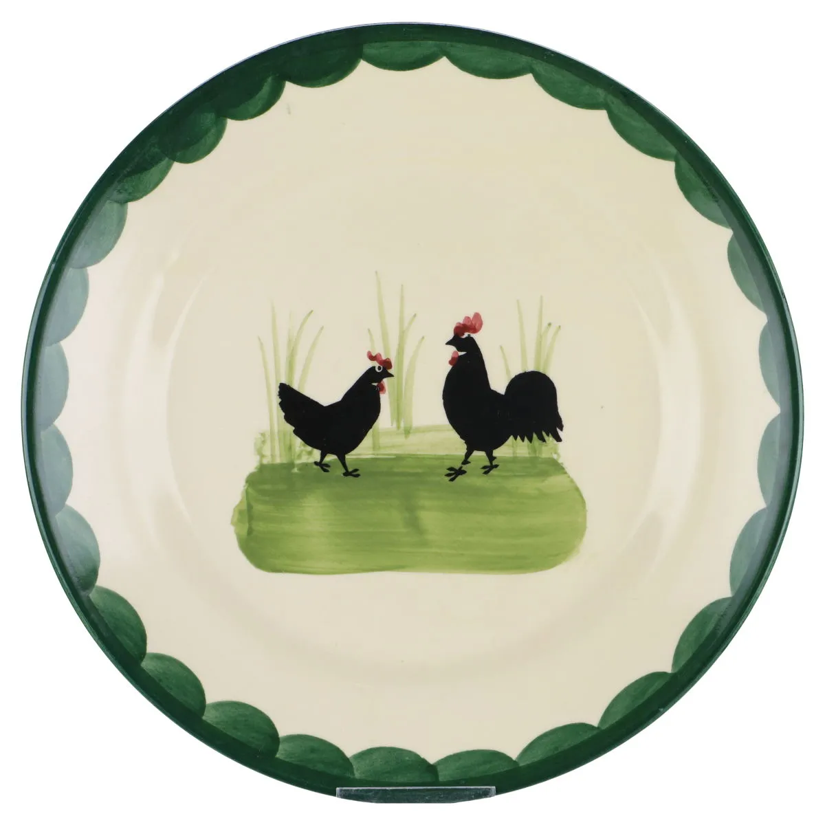 Kuchenteller klein - Zeller Keramik Hahn & Henne