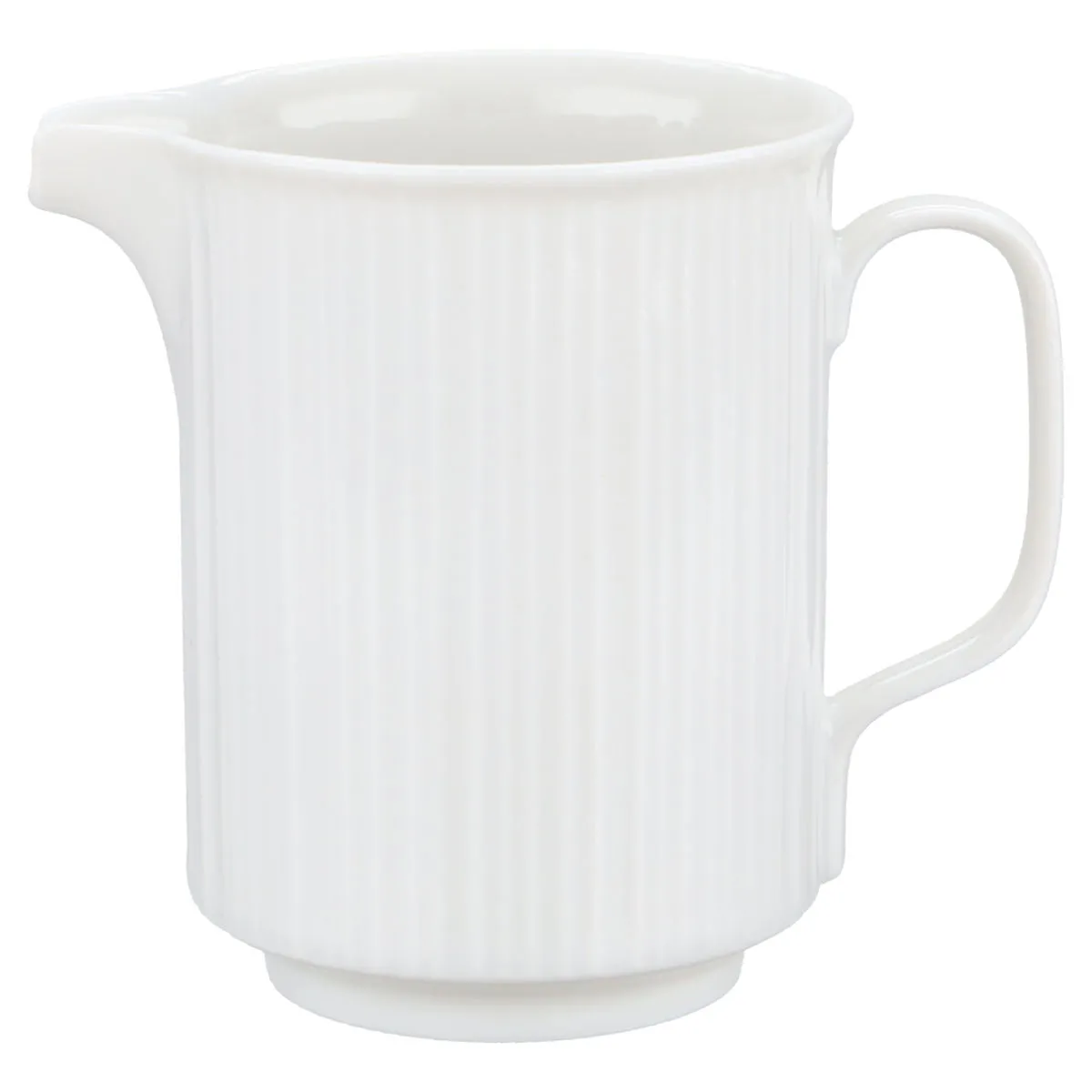 Milchkännchen - Rosenthal Variation weiß / schwarz