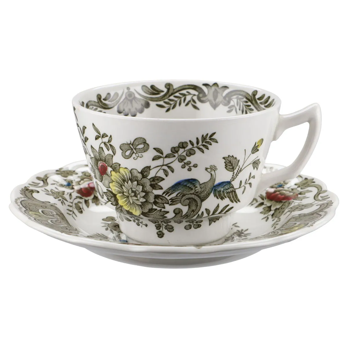 Kaffeetasse mit Untere - Ridgway Windsor grün