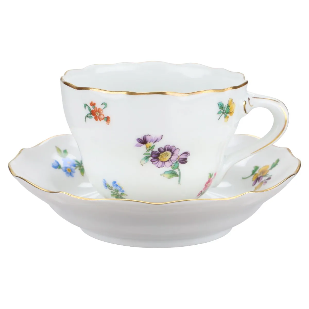 Kaffeetasse mit Untere ohne Spiegel - Hutschenreuther Maria Theresia Mirabell