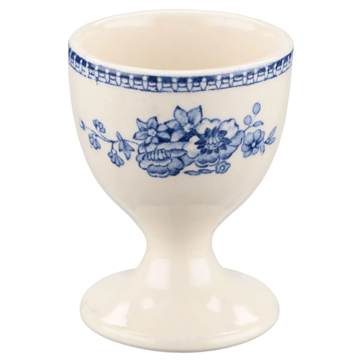 Eierbecher auf Fuß - Johnson Bros Old Britain Castles blau