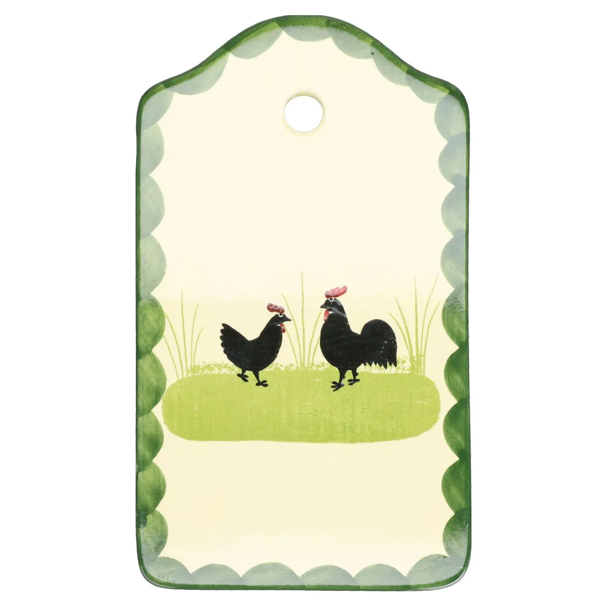 Brettchen - Zeller Keramik Hahn & Henne