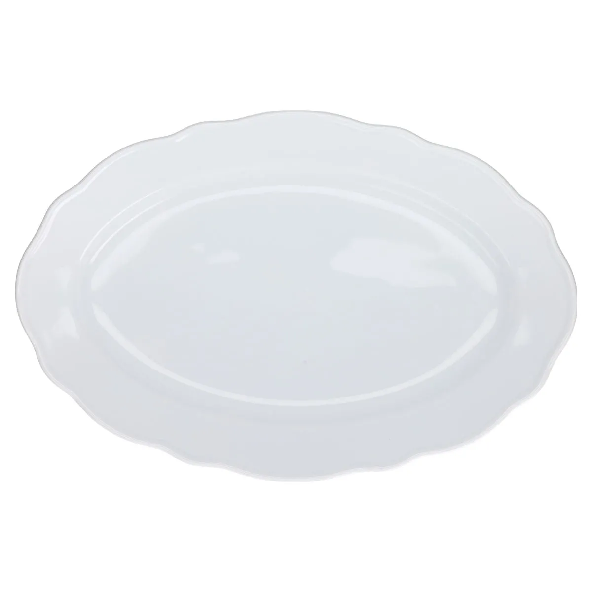 Fleischplatte mittelgroß - Hutschenreuther Maria Theresia Weiß