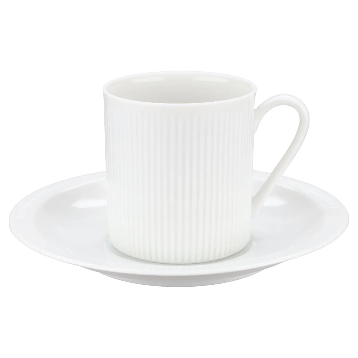 Kaffeetasse mit Untere - Arzberg Form 2075 Athena weiß