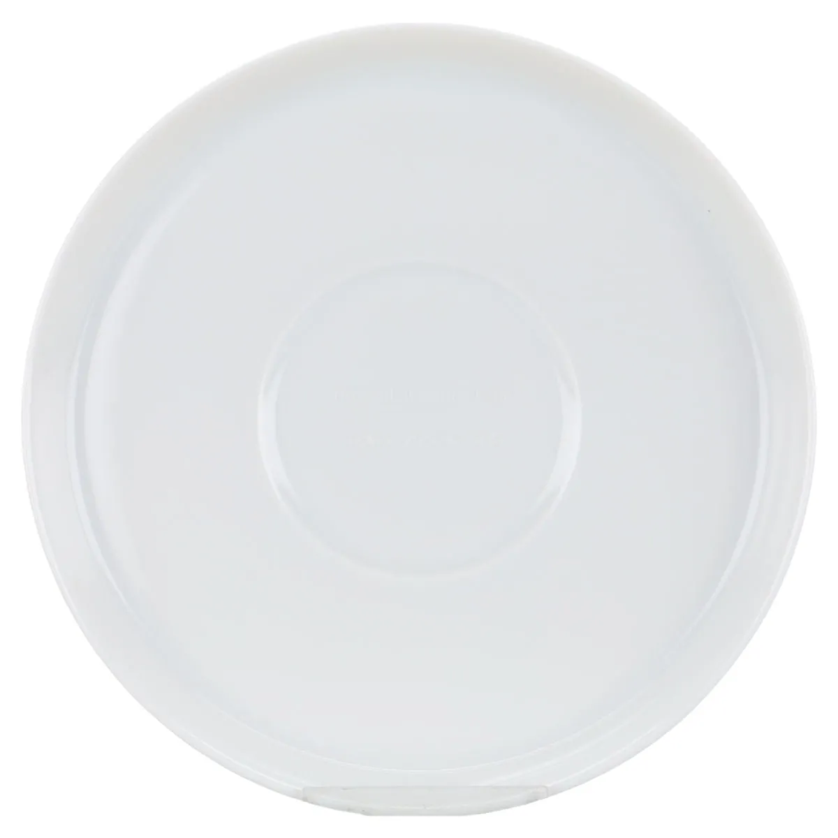 Untertasse für Kaffee - Rosenthal Polygon weiß