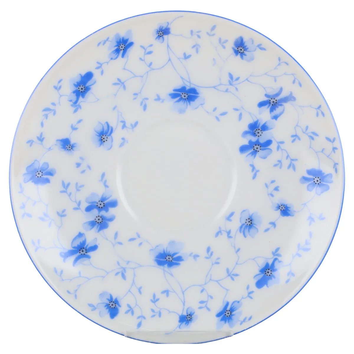 Untertasse für Tee klein - Arzberg Form 1382 Blaublüten