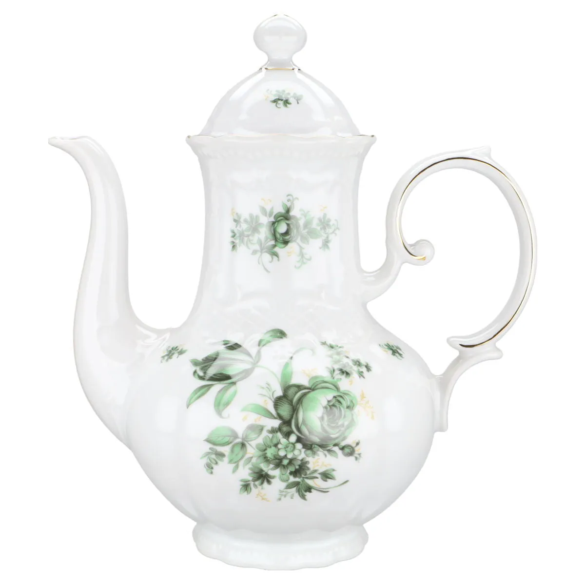 Kaffeekanne - Seltmann Weiden Wien grüne Blume 26493