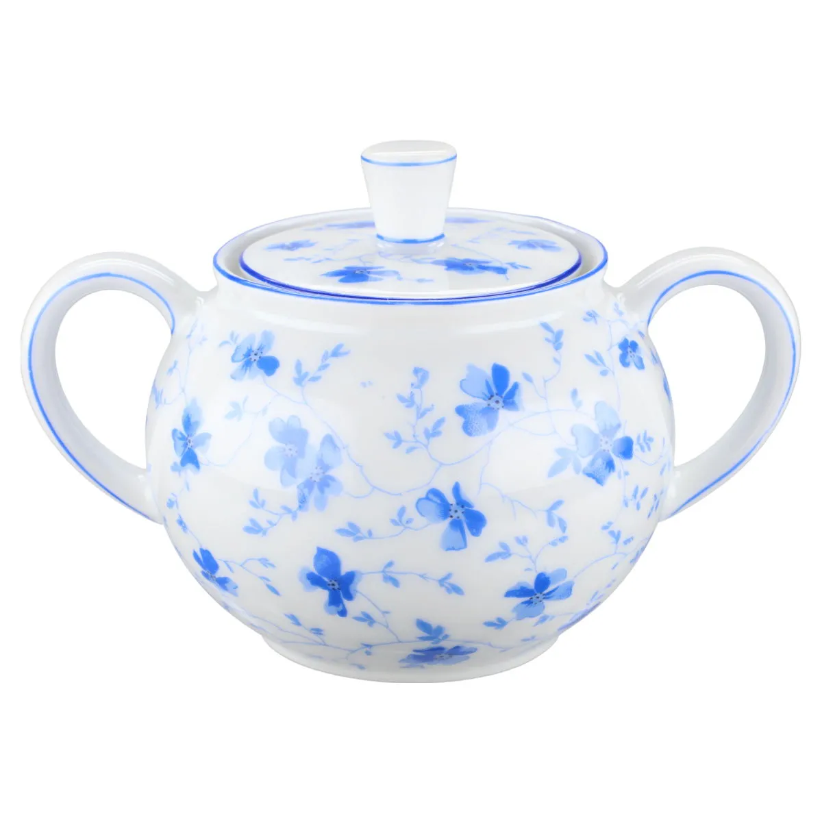 Zuckerdose groß - Arzberg Form 1382 Blaublüten