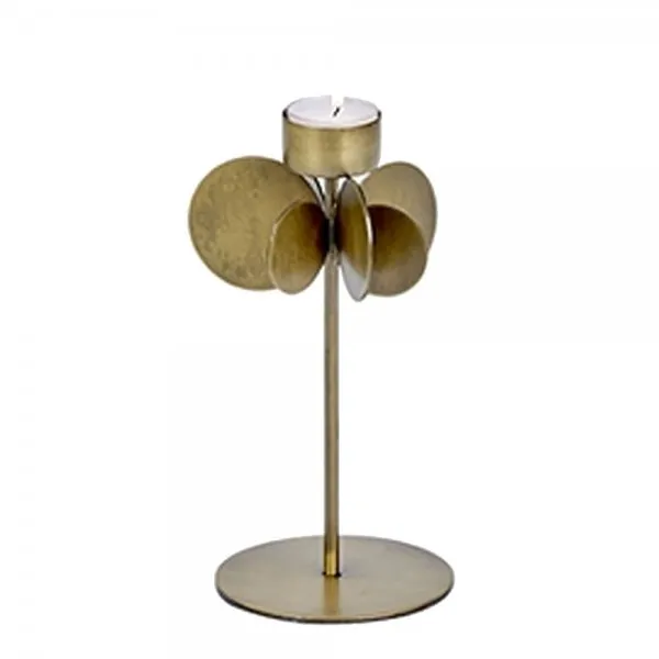 Lambert Kerzenleuchter Hervee Eisen Bronze (22cm)