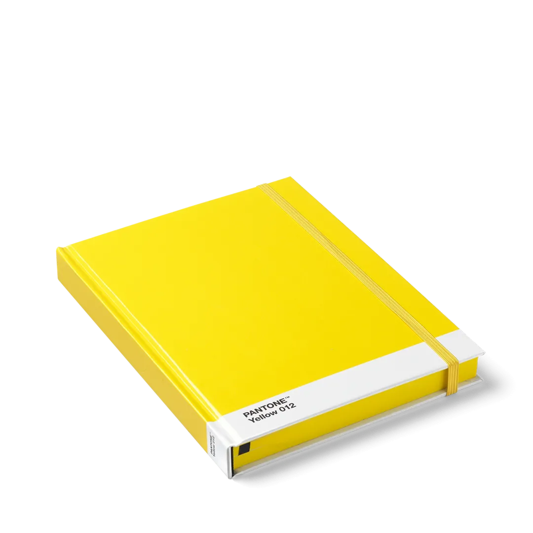 Pantone Notizbuch L YELLOW 012