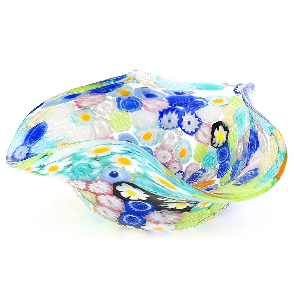 Svuota tasche in vetro artistico di Murano