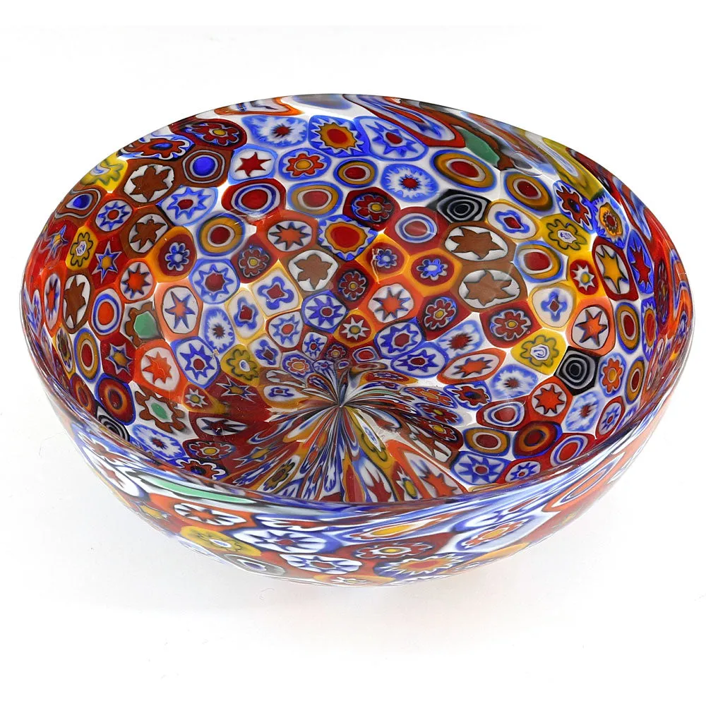 Coppetta Millefiori vetro artistico di Murano