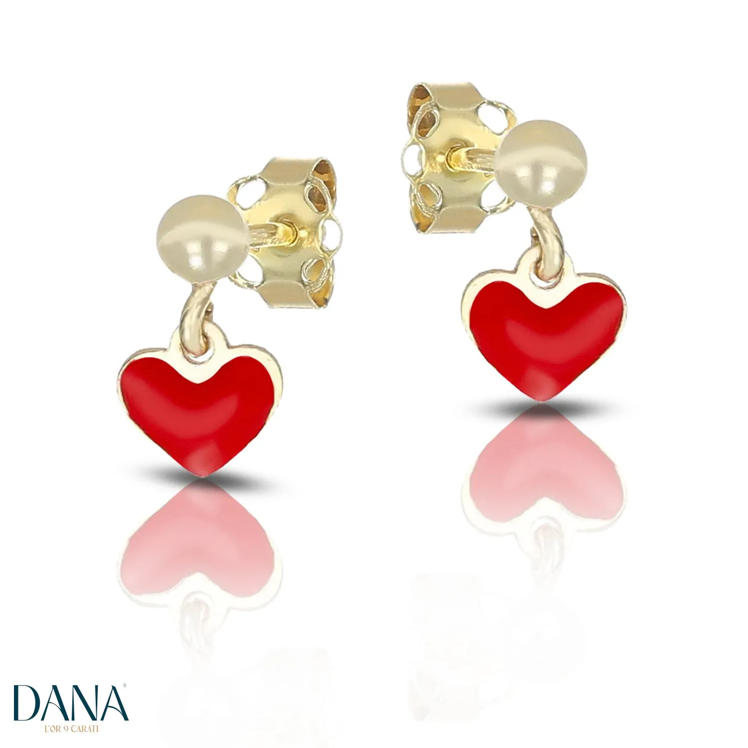 Orecchini pendenti baby oro 9 carati DANA L'OR 9 CARATI