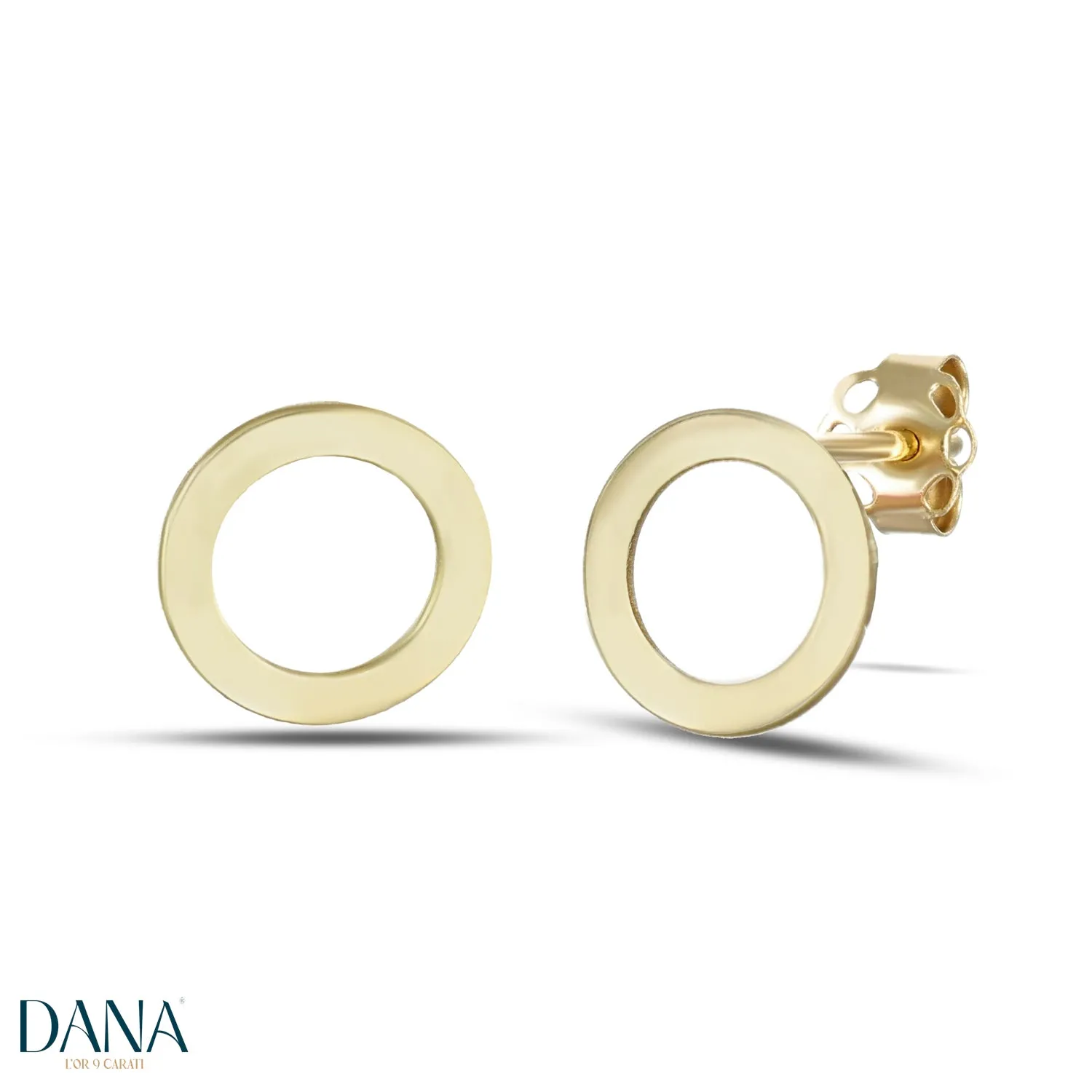 Orecchini tondi oro 9 carati DANA L'OR 9 CARATI