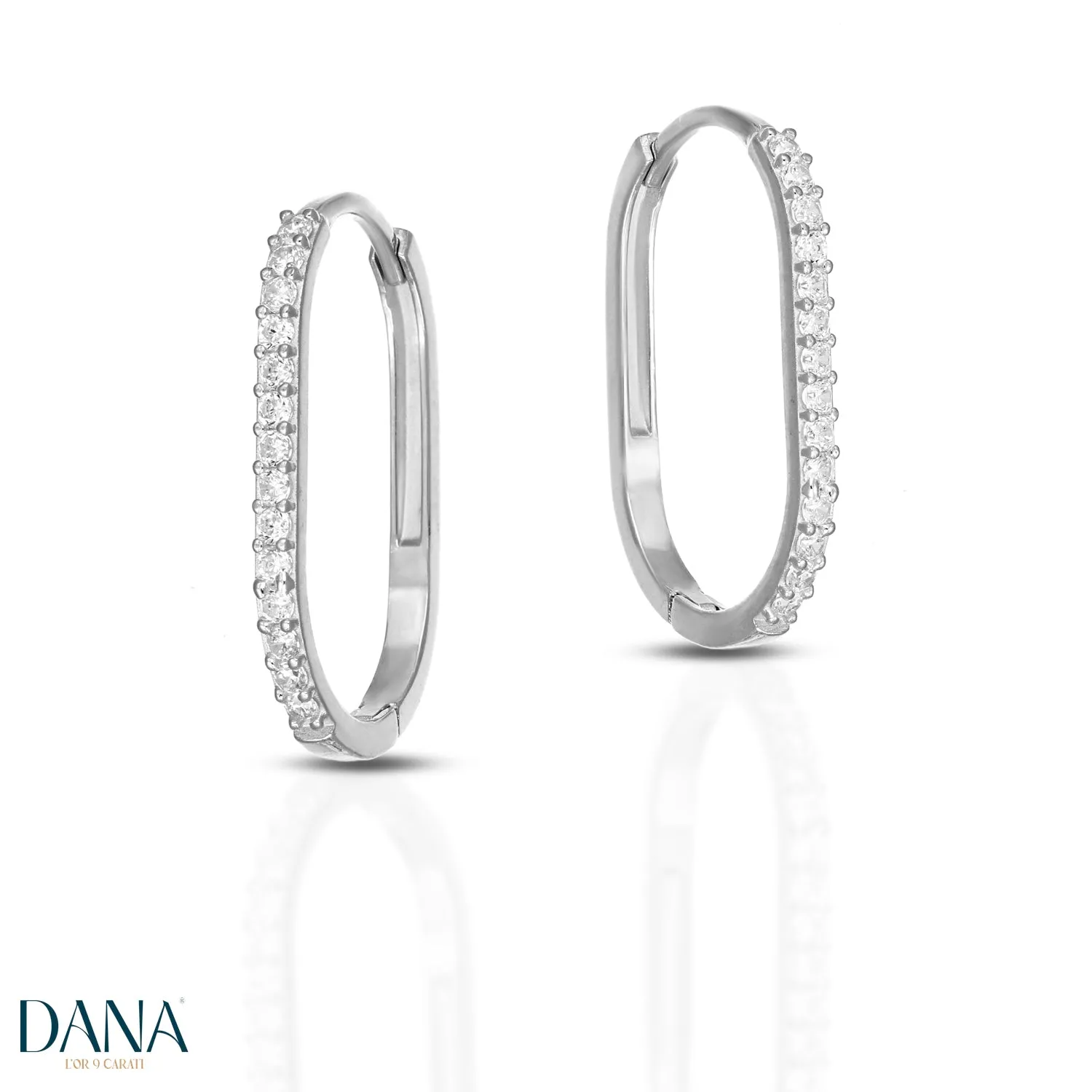 Orecchini da Donna insquare oro 9 carati DANA L'OR 9 CARATI