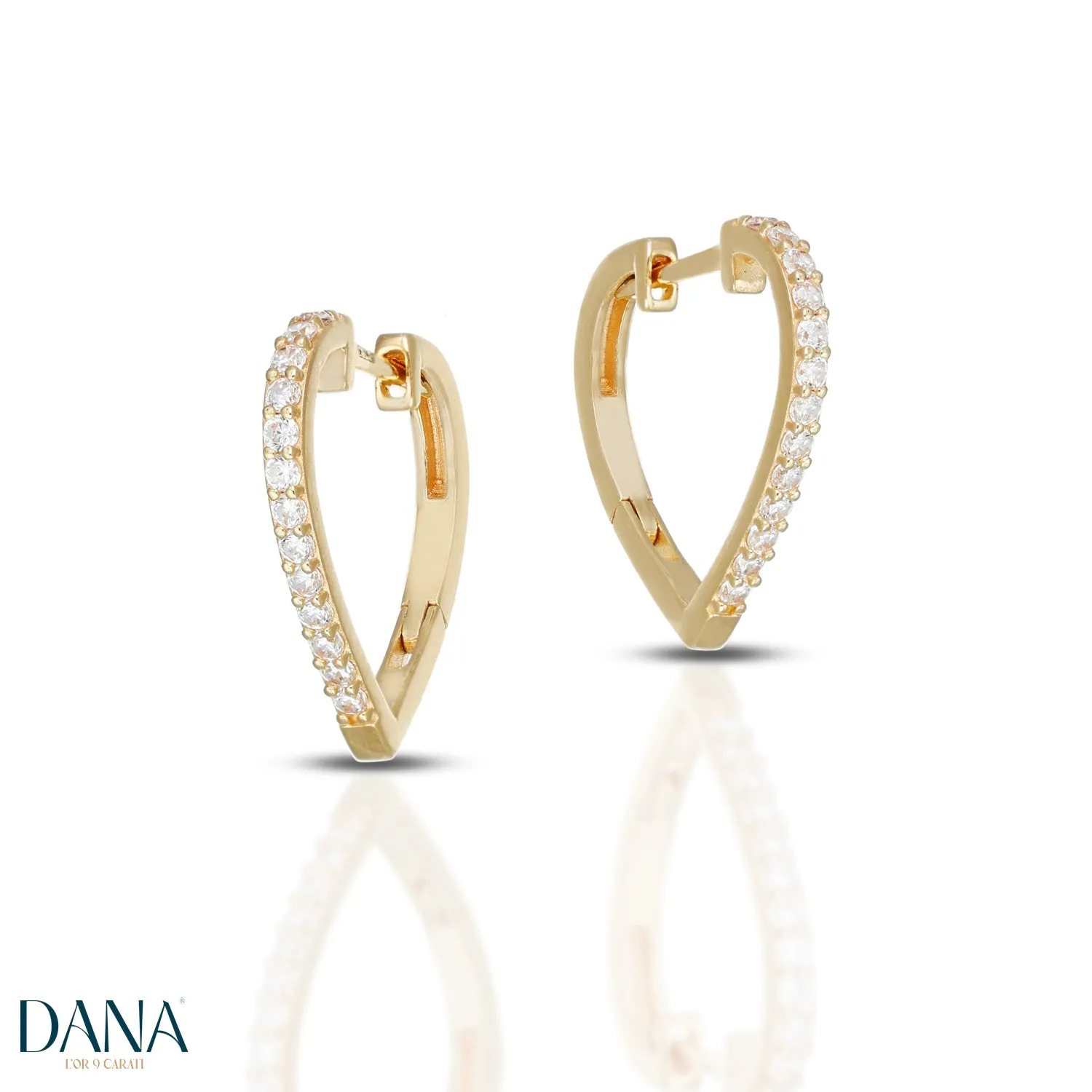 Orecchini da Donna inCuore oro 9 carati DANA L'OR 9 CARATI