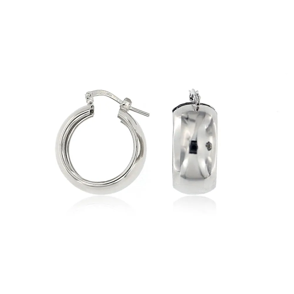 Orecchini Argento a Cerchio 20mm