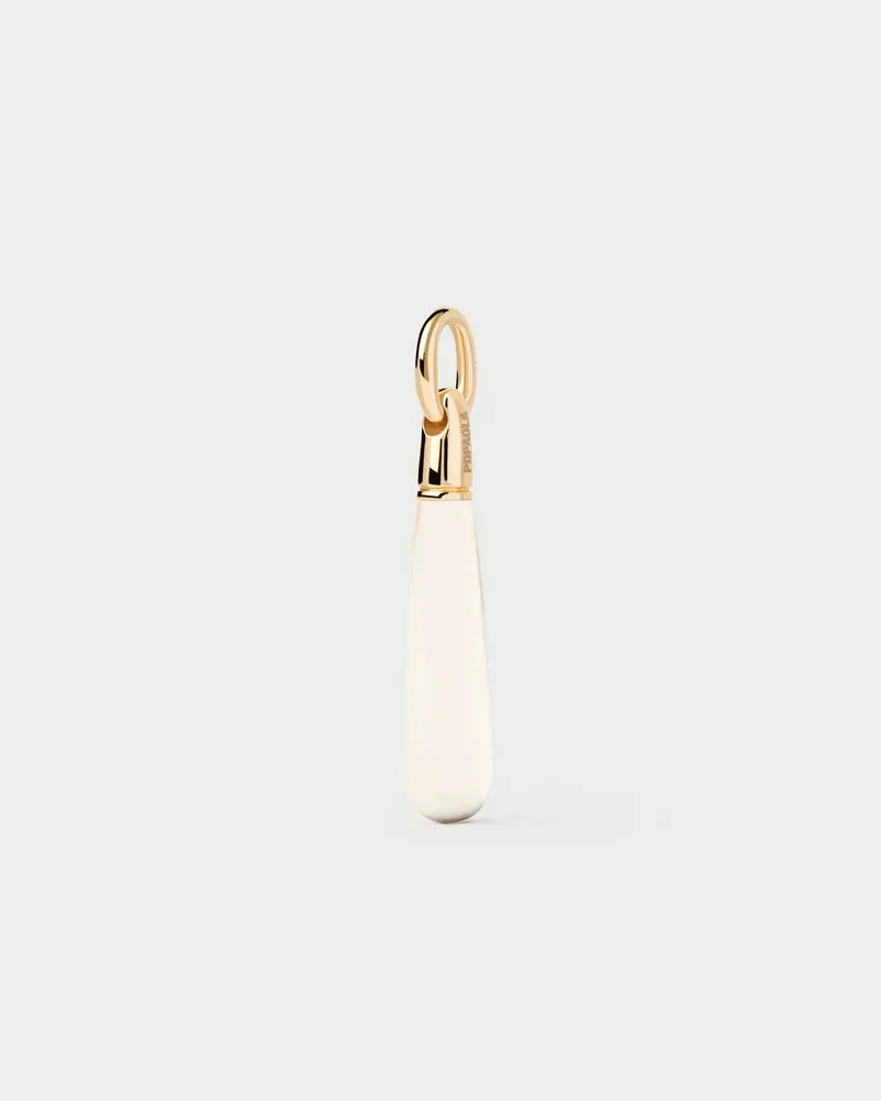 Ciondolo cristallo di rocca large Drop