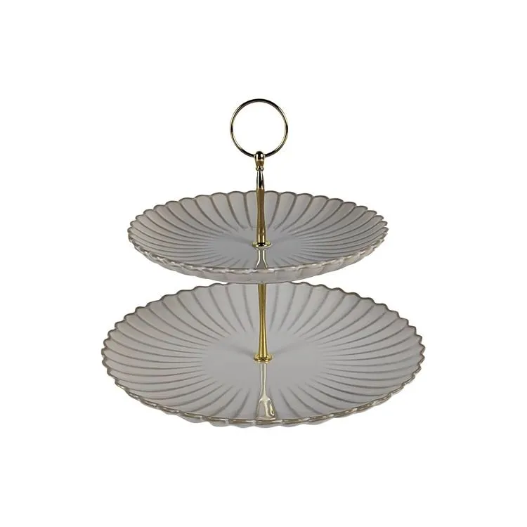 BRICARD PARIS Premium Etagere 2-Stufig 28 cm