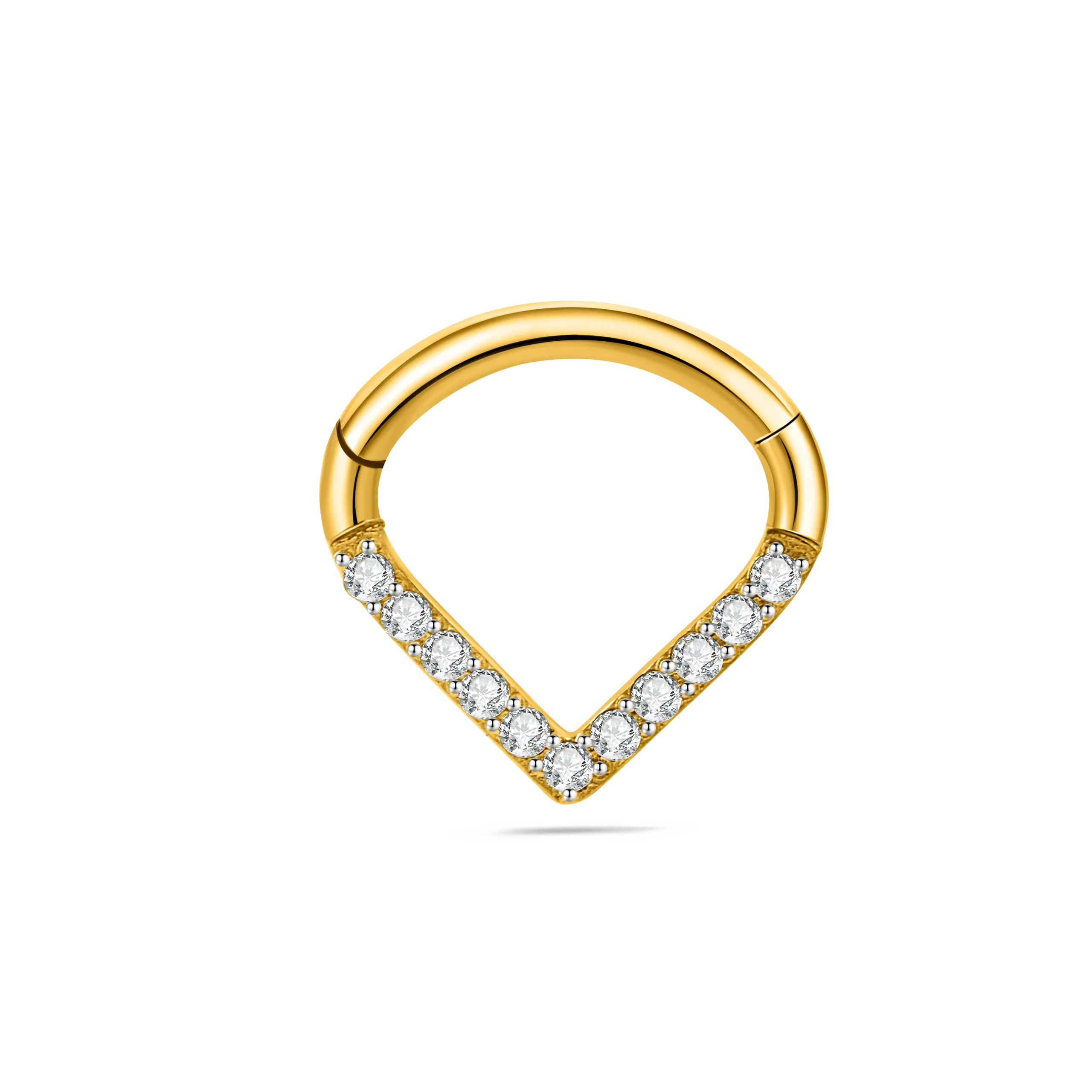 Piercing orecchio/naso cono in oro