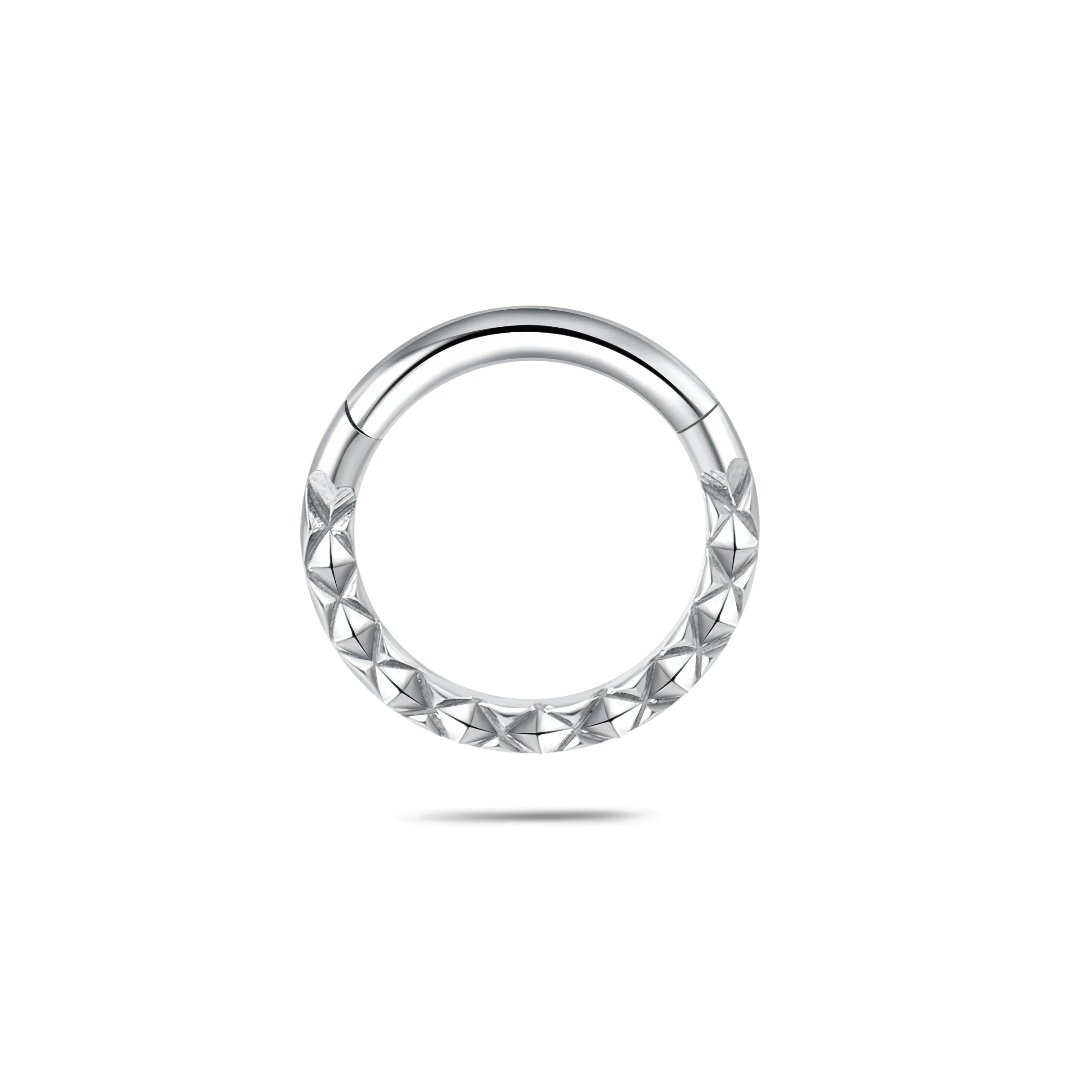 Piercing orecchio/naso/bocca segmento in argento