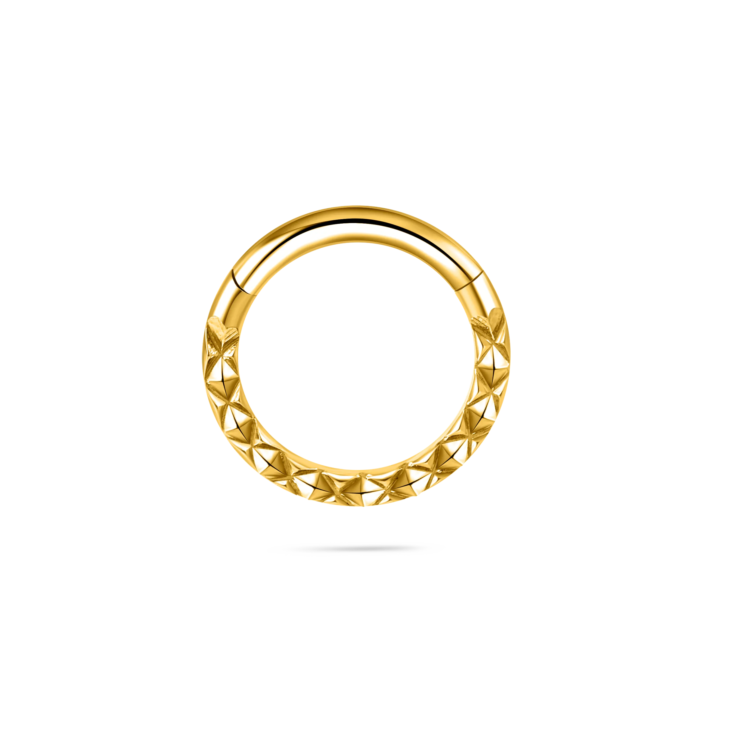 Piercing orecchio/naso/bocca segmento in oro