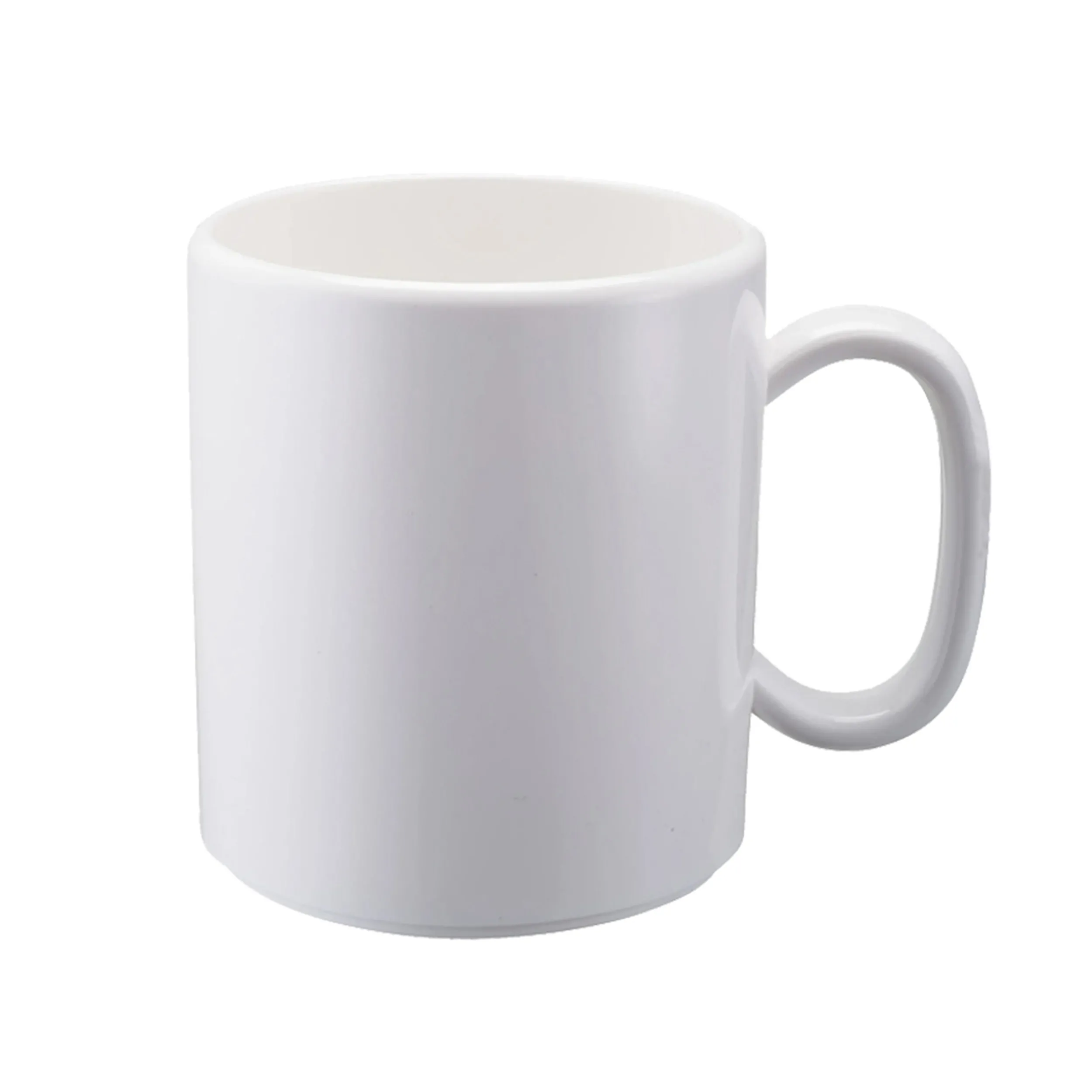 WACA Henkelbecher 0.3L Weiß Mattiert Bruchsicher PP