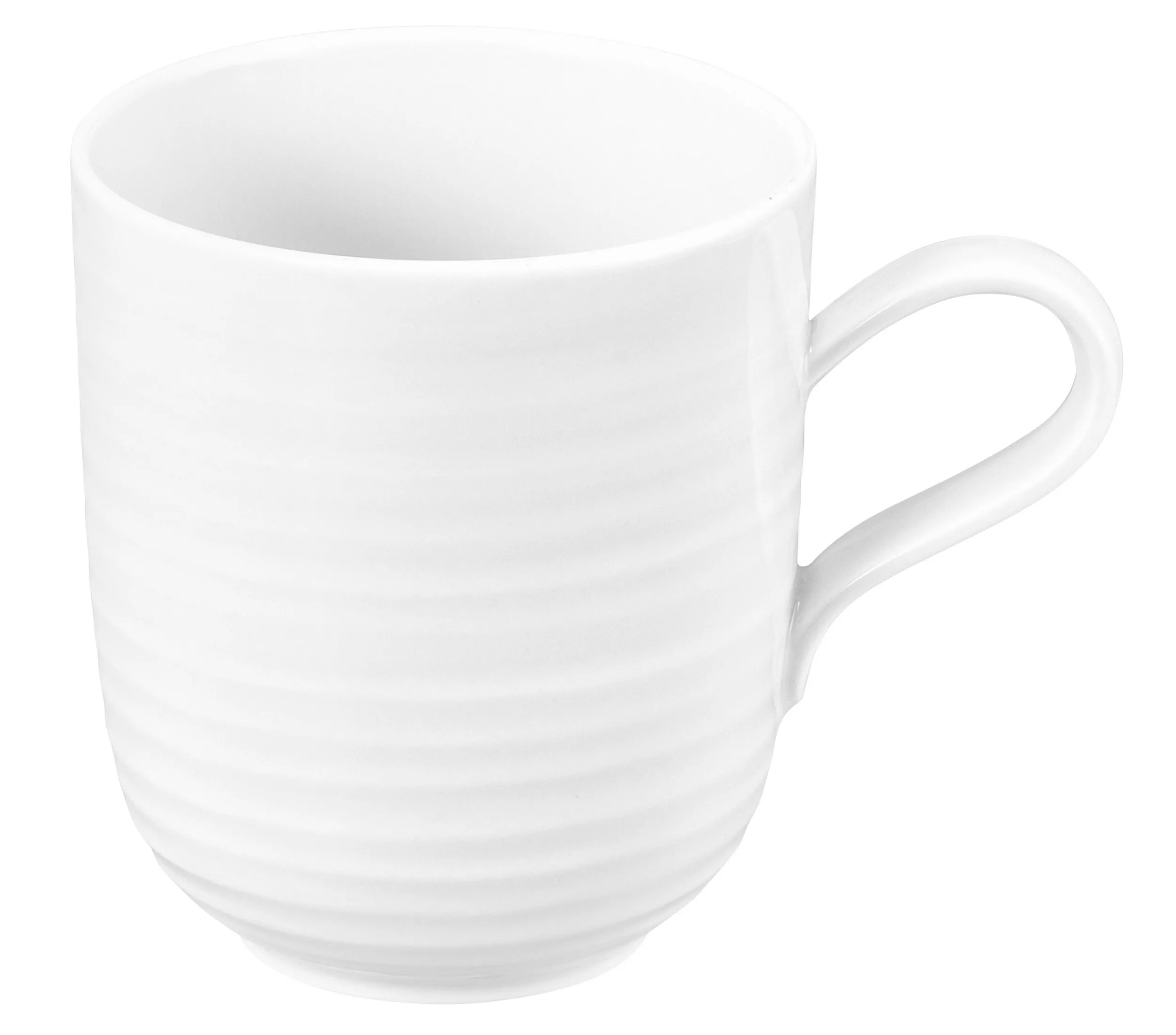 Seltmann Weiden Terra Becher mit Henkel – 400ml Porzellan Weiß