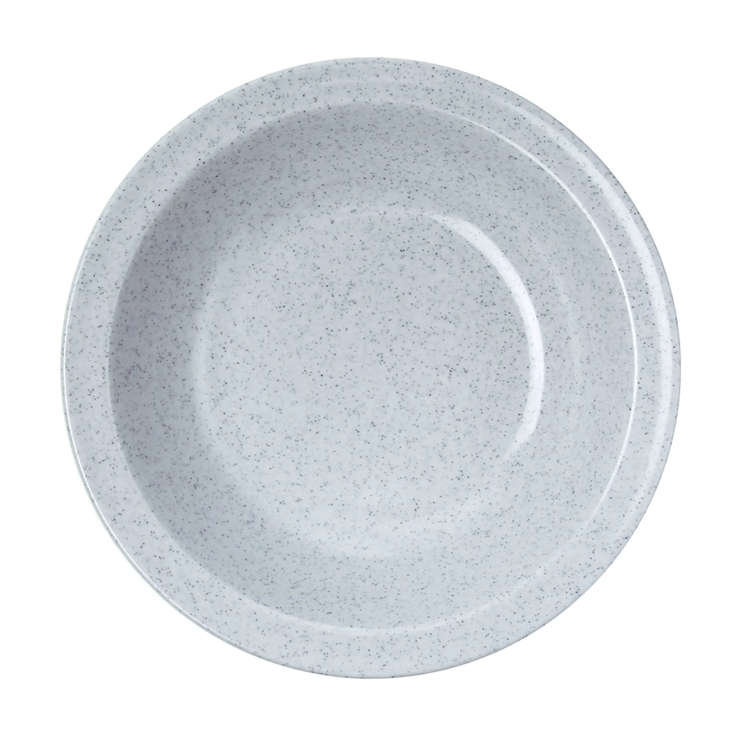 WACA Melamin Teller tief 600ml granit stapelbar outdoor