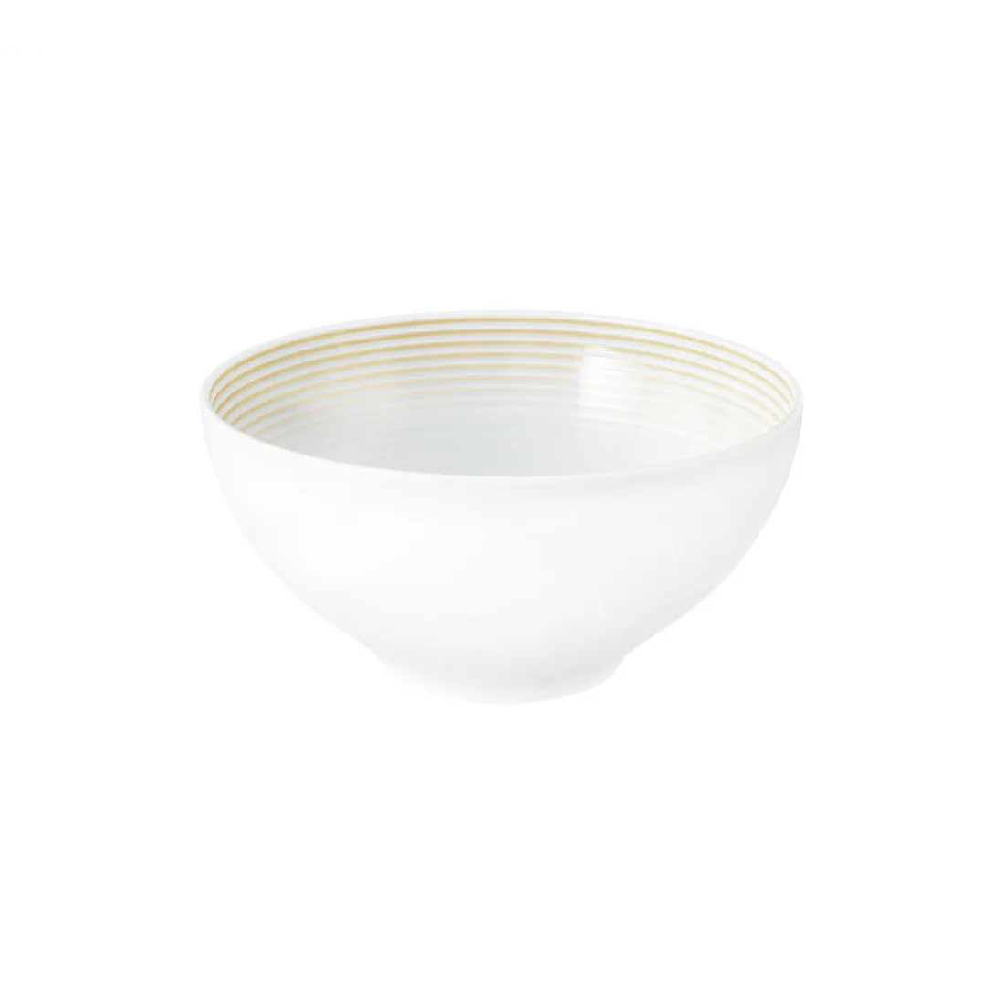 Servierschüssel Blues sandbeige rund mit Relief H 7,6 cm - 770 ml