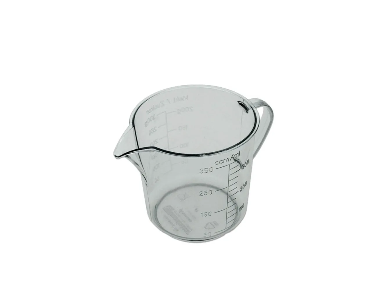 Buchsteiner Messbecher 0.35L – Transparent mit Skala