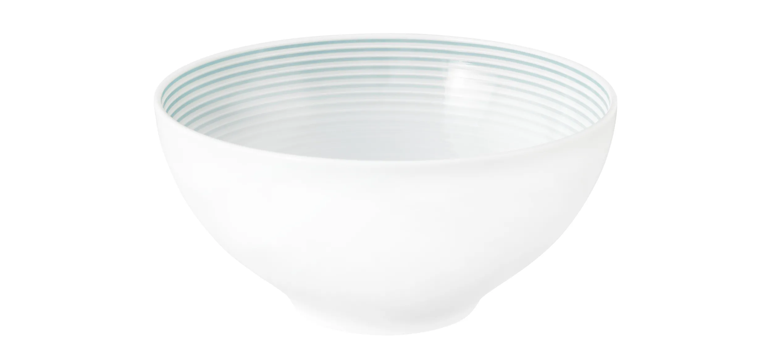 Schüssel Blues arktisblau rund mit Relief H 7,6 cm - 770 ml