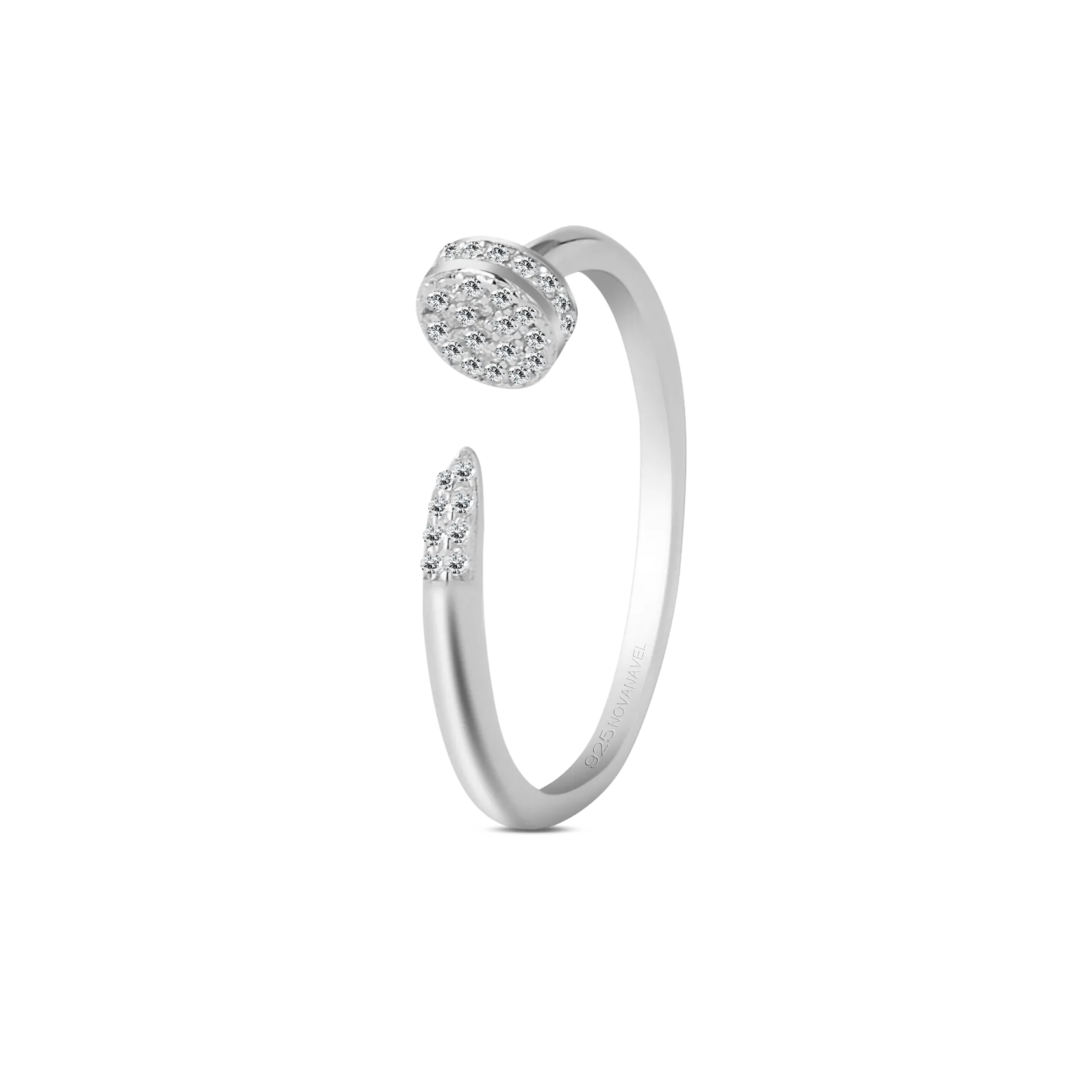 Anello chiodo in argento