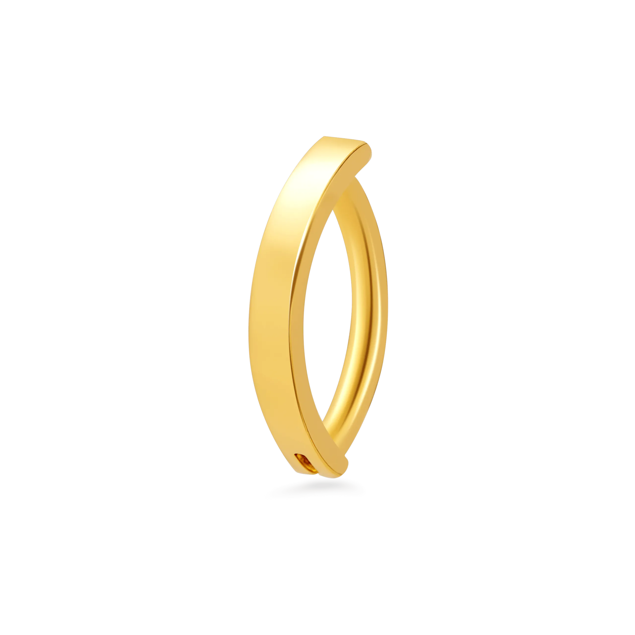 Piercing ombelico cerchietto basic in oro