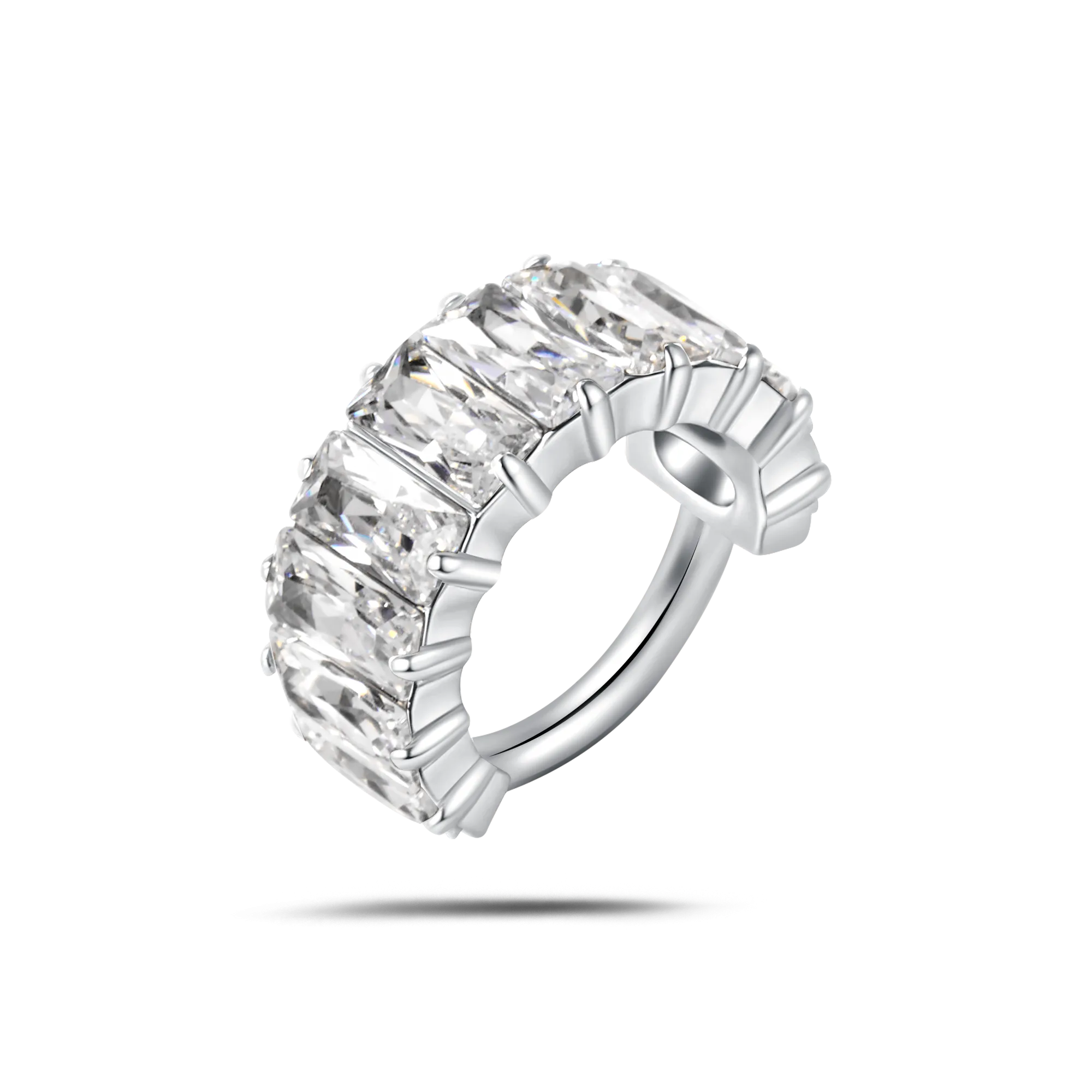 Piercing orecchio/naso brillantezza infinita in argento